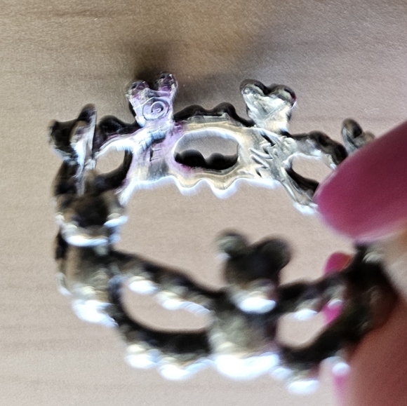 EUC Vintage Silver Teddy Bear Ring - Picture 3 of 11